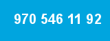 970 546 11 92